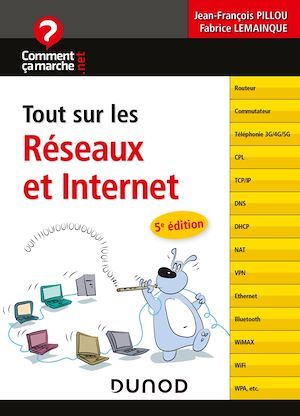 ebook cover of Tout sur les réseaux et Internet - 5e éd., by Fabrice Lemainque