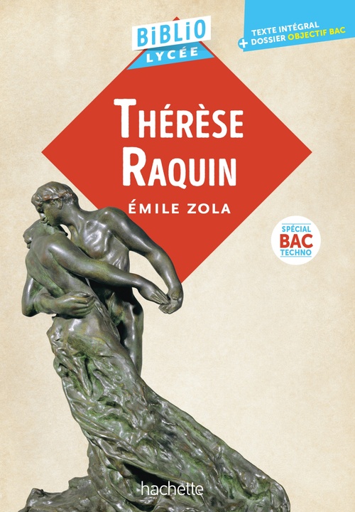 ebook cover of Bibliolycée - Thérèse Raquin, Émile Zola - BAC Techno 2027, by Emile Zola