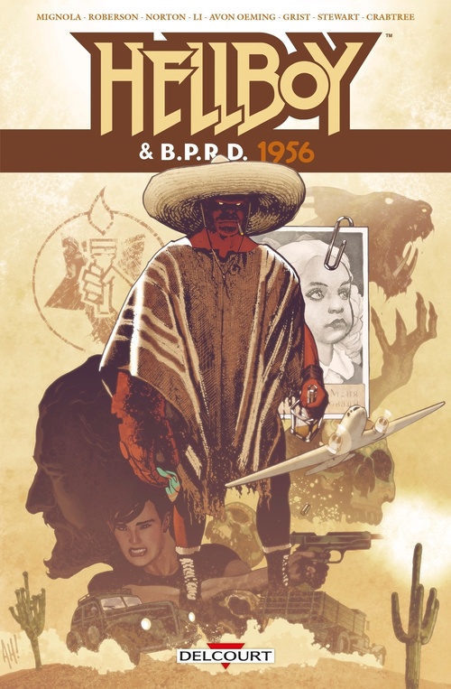Couverture ebook de Hellboy et BPRD T05 - 1956, de Li, Mike Mignola, Chris Roberson