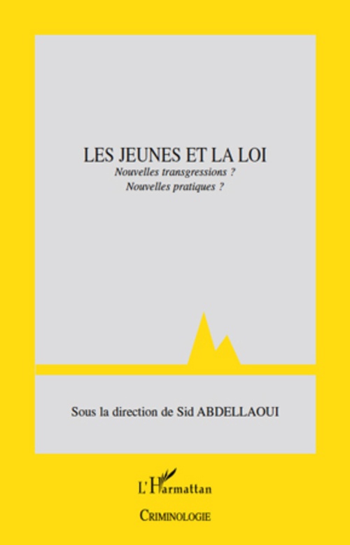 Couverture ebook de Les jeunes et la loi, de Sid Abdellaoui