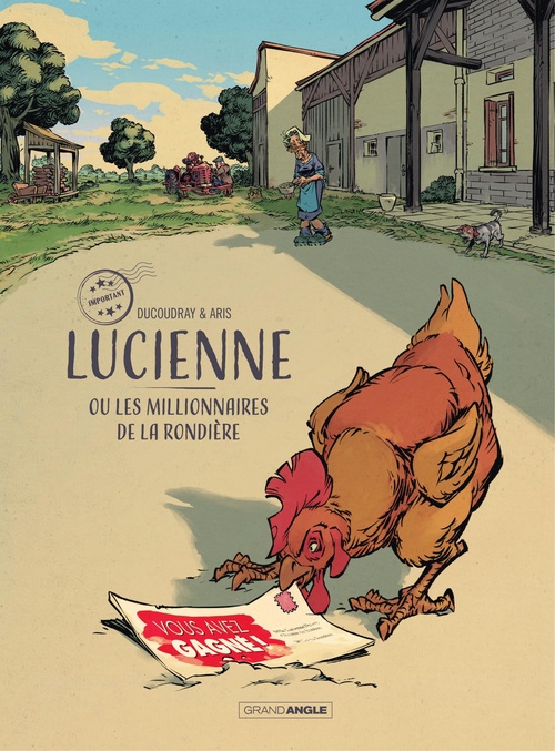 ebook cover of Lucienne ou les millionnaires de la rondière, by Aurélien Ducoudray, Gilles Aris