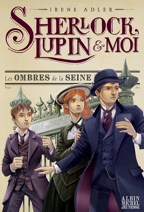 ebook cover of Les Ombres de la Seine, by Irene Adler