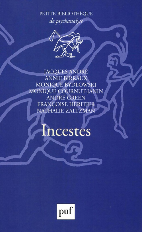ebook cover of Incestes, by Jacques André