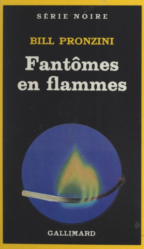 Couverture ebook de Fantômes en flammes, de Bill Pronzini