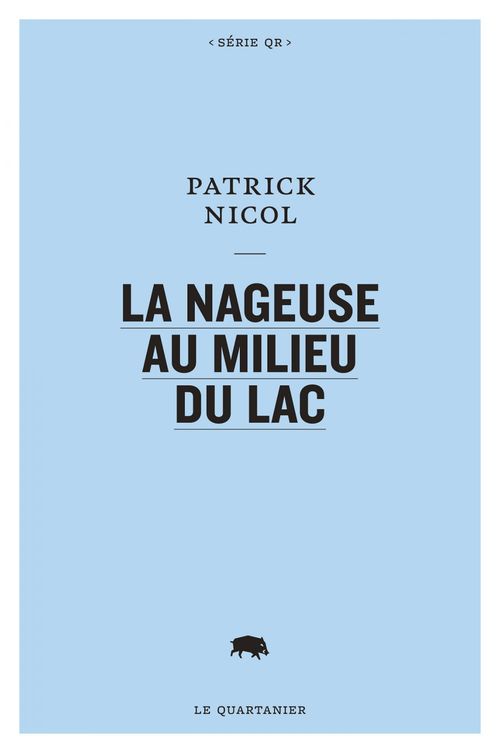 Couverture ebook de La nageuse au milieu du lac, de Nicol Patrick