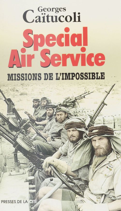 Couverture ebook de Spécial Air Service, de Georges Caïtucoli