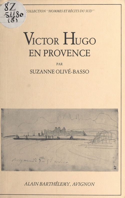 Couverture ebook de Victor Hugo en Provence, de Suzanne Olive-Basso