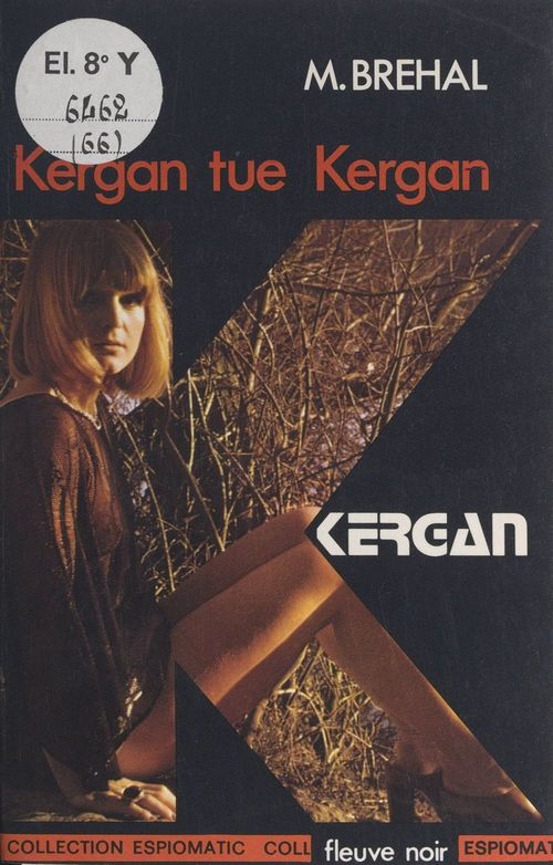 Couverture ebook de Kergan tue Kergan, de Marc Brehal