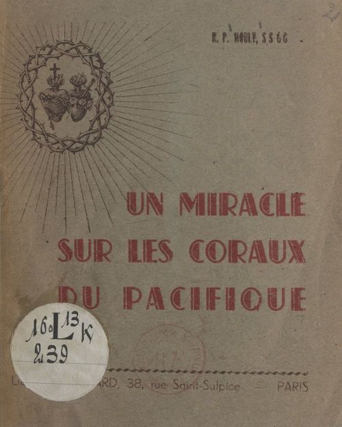 Couverture ebook de Un miracle sur les coraux du Pacifique, de Dalmas Mouly
