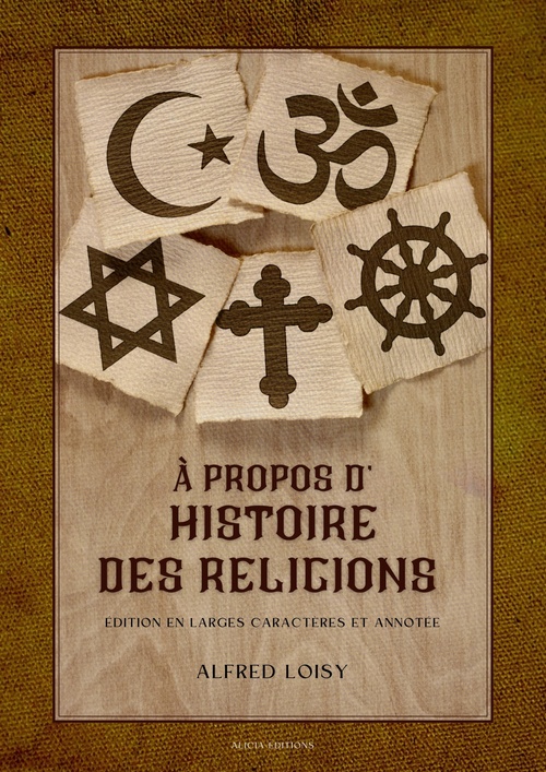 Couverture ebook de À propos d´histoire des religions, de Alfred Loisy