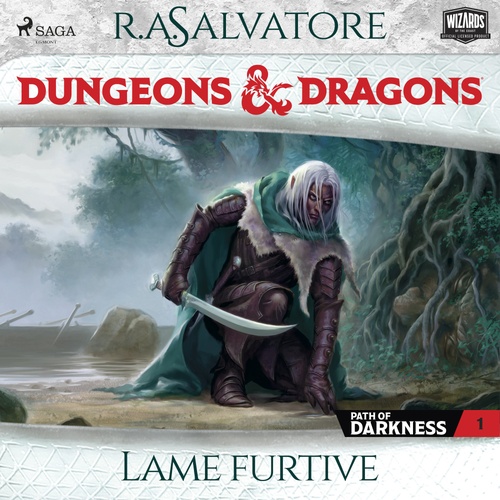 audiobook cover of Path of Darkness - Tome 1, Lame furtive, by R.A. Salvatore
