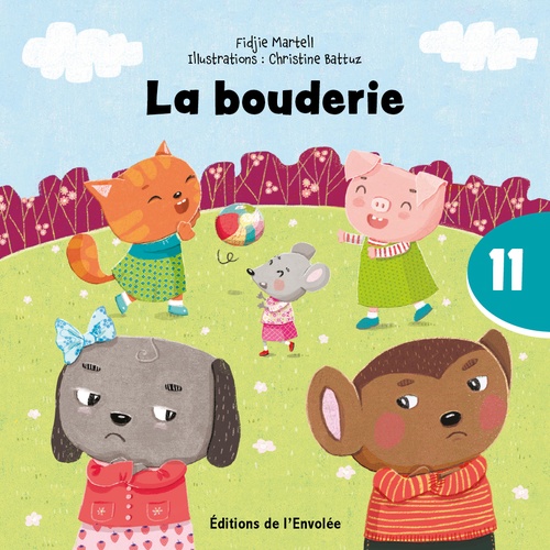 Couverture ebook de La bouderie, de Fidjie Martell
