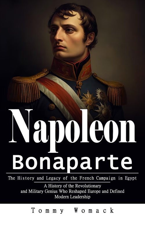 ebook cover of Napoleon Bonaparte: The History and Legacy of the French Campaign in Egypt (A History of the Revolutionary and Military Genius Who Reshaped Europe and Defined Modern Leadership), by Tommy Womack