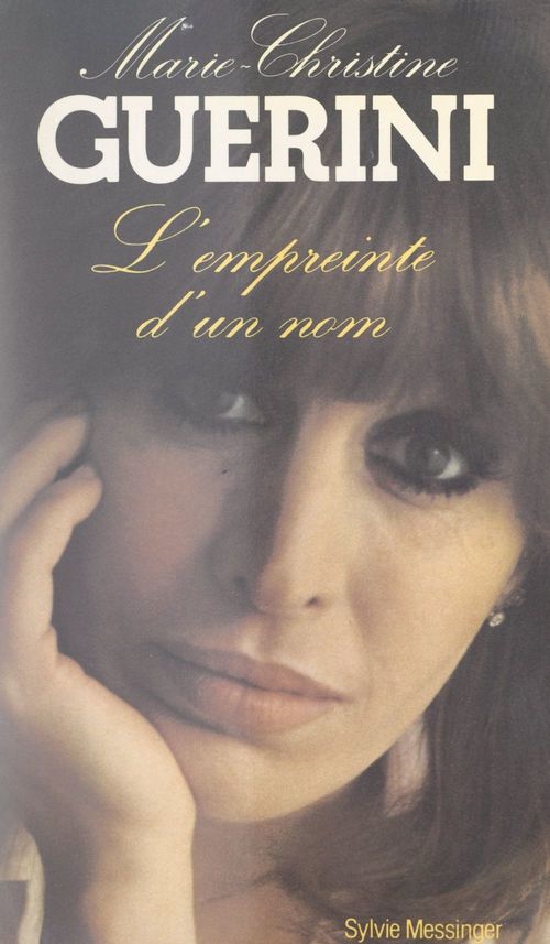 ebook cover of L'empreinte d'un nom, by Marie-Christine Guerini