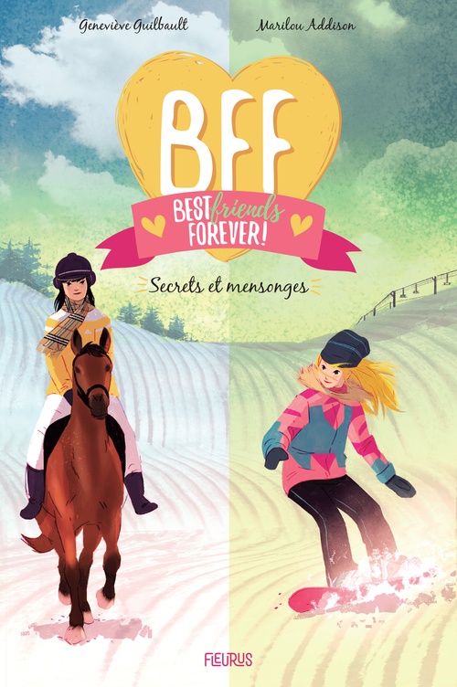Couverture ebook de Secrets et mensonges, de Marilou Addison, Geneviève Guilbault