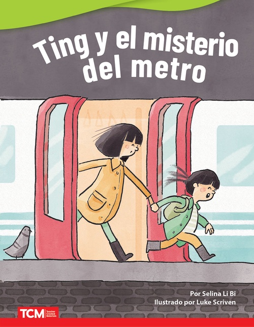 ebook cover of Ting y el misterio del metro, by Selina Li Bi