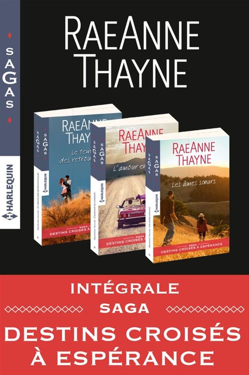 Couverture ebook de Intégrale Sagas "Destins croisés à Espérance", de Raeanne Thayne