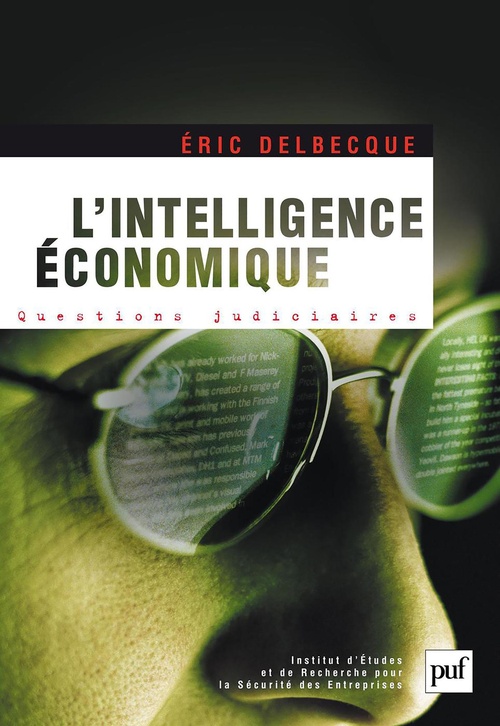 Couverture ebook de L'intelligence économique, de Eric Delbecque