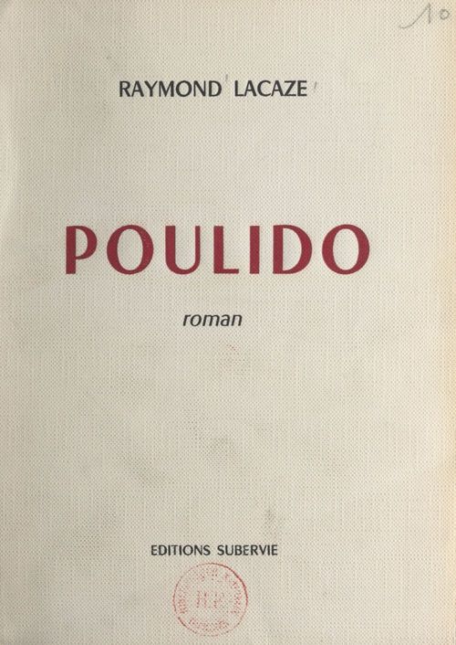 ebook cover of Poulido, by Raymond Lacaze