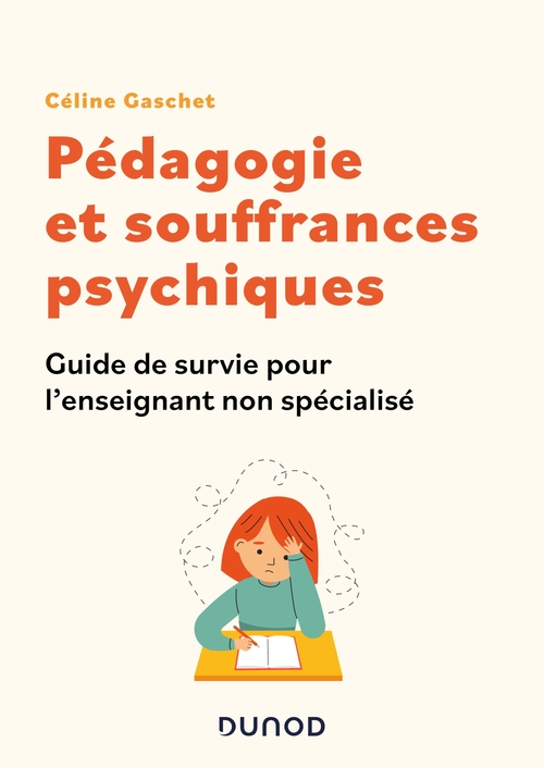 Couverture ebook de Pédagogie et souffrances psychiques, de Céline Gaschet