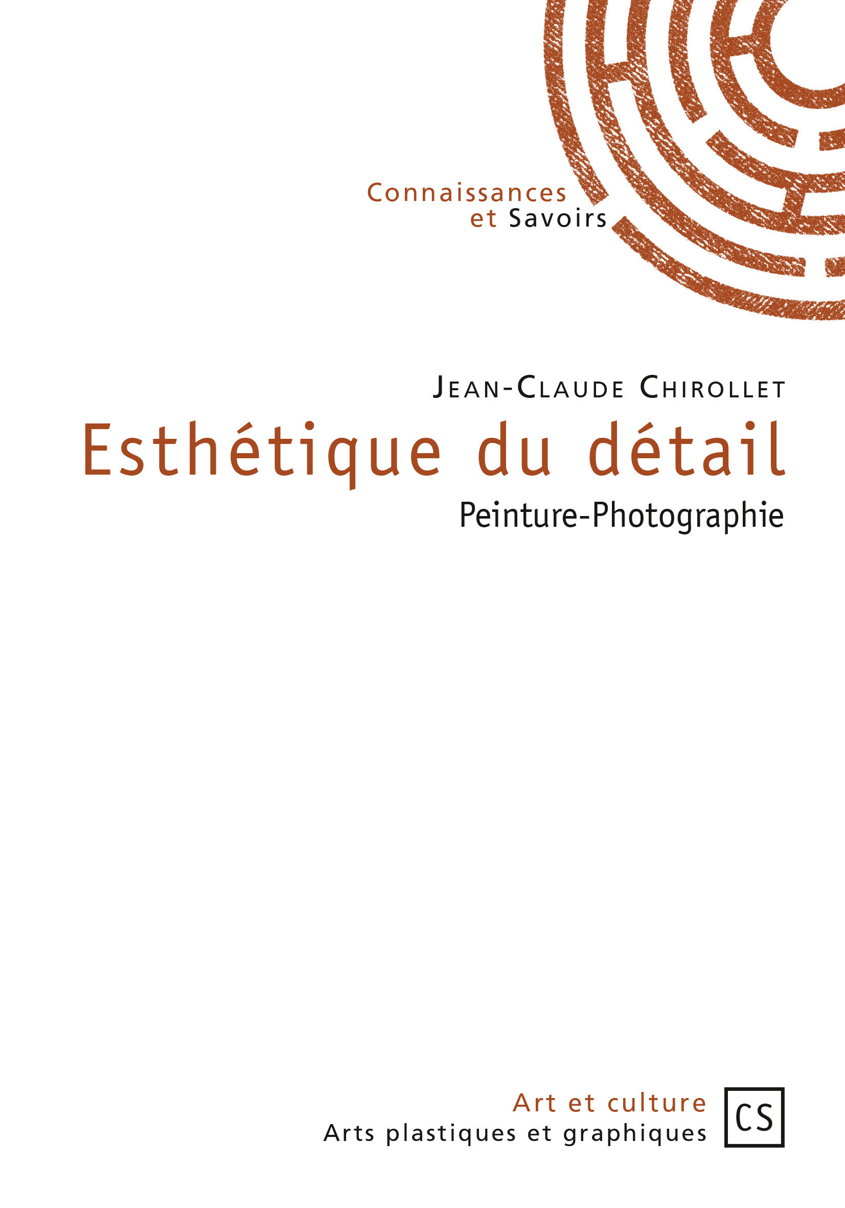 ebook cover of Esthétique du détail, by Jean-Claude Chirollet