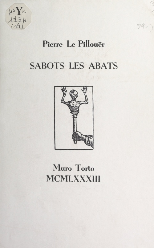 ebook cover of Sabots les abats, by Pierre Le Pillouer