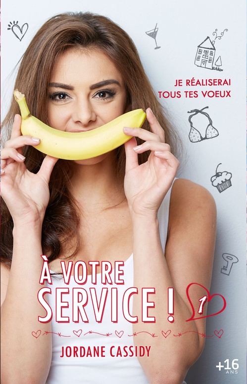 Couverture ebook de À votre service ! T1, de Jordane Cassidy
