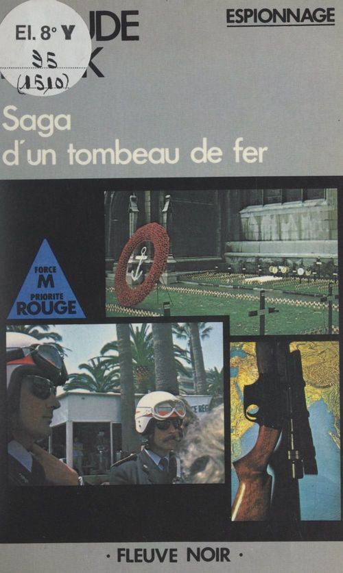 Couverture ebook de Saga d'un tombeau de fer, de Claude Rank