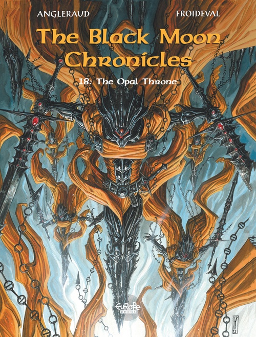 Couverture ebook de The Black Moon Chronicles - Volume 18 - The Opal Throne, de François Froideval