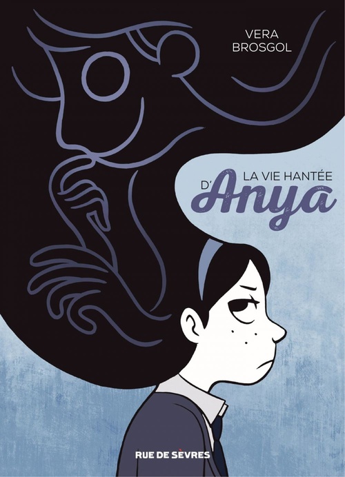 ebook cover of La vie hantée d'Anya, by Vera Brosgol