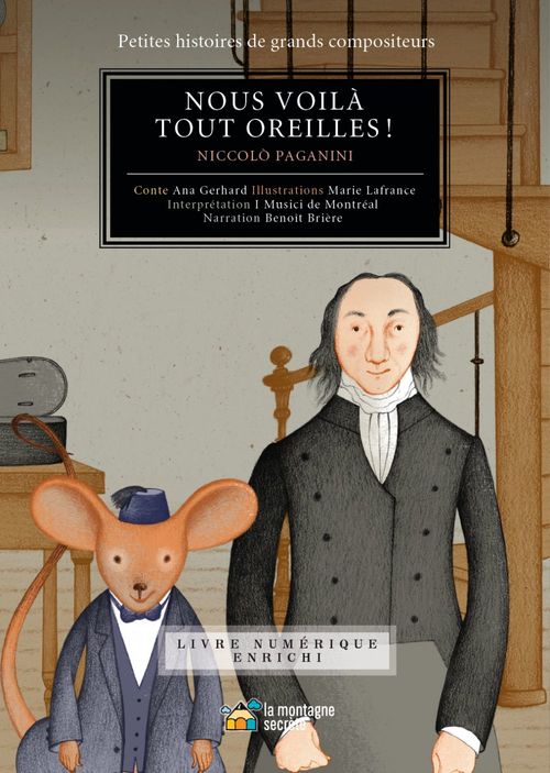 Couverture ebook de Nous voilà tout oreilles ! (Contenu enrichi), de Ana Gerhard