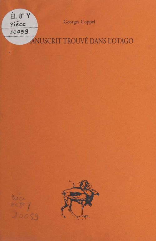 Couverture ebook de Manuscrit trouvé dans l'Otago, de Georges Coppel