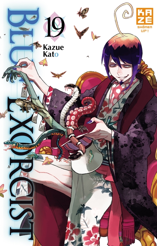 Couverture ebook de Blue Exorcist T19, de Kazue Kato