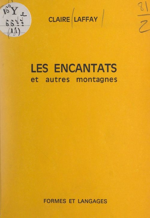 ebook cover of Les Encantats et autres montagnes, by Claire Laffay