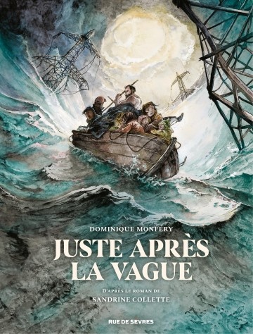 ebook cover of Juste après la vague, by Dominique Montféry