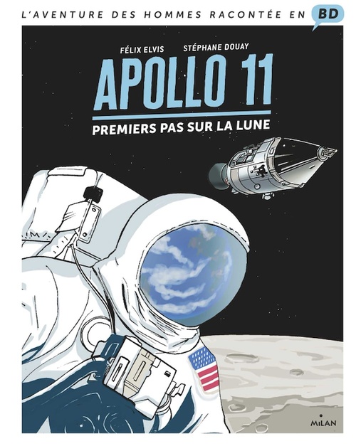 ebook cover of Premiers pas sur la Lune, by Stéphane Douay