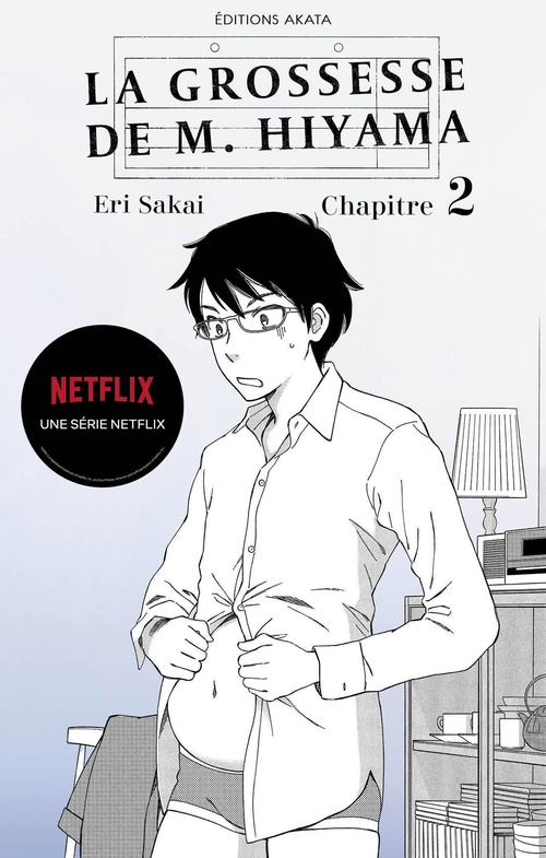 Couverture ebook de La grossesse de M. Hiyama - Le manga à l'origine de la série Netflix - Chapitre 2, de Eri Sakai