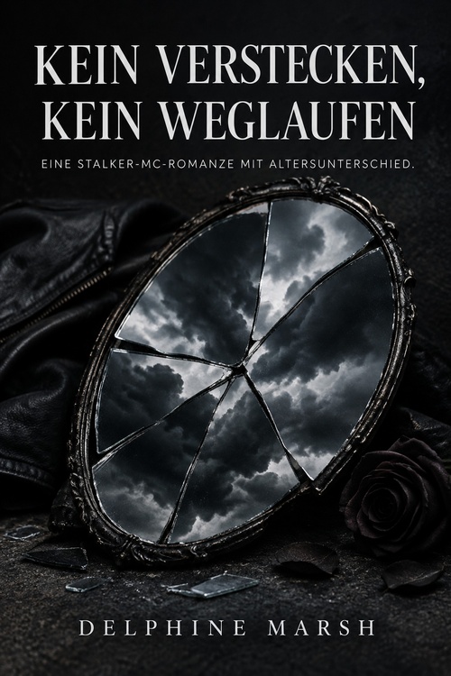 Couverture ebook de Kein Verstecken, kein Weglaufen, de Delphine Marsh