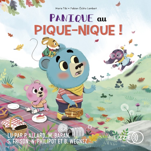 audiobook cover of Panique au pique-nique ! - Dans le bois de Coin joli, by Marie Tibi, Fabien Öckto Lambert