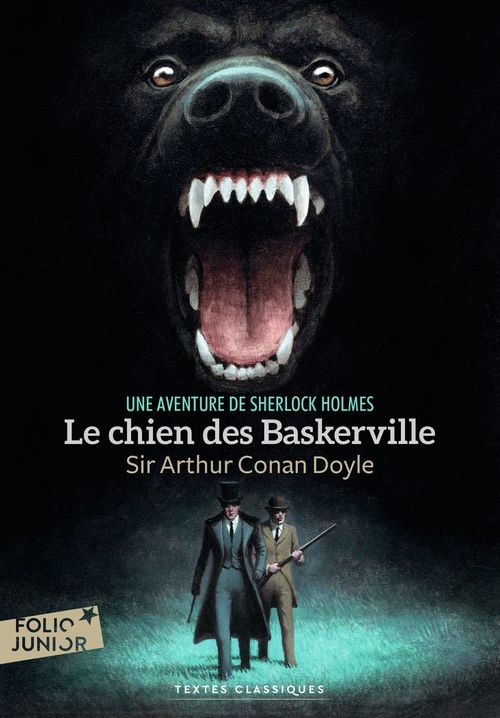 ebook cover of Le chien des Baskerville, by Arthur Conan Doyle