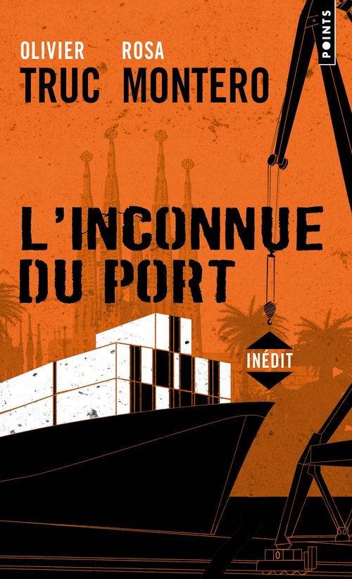 ebook cover of L'Inconnue du port, by Rosa Montero, Olivier Truc