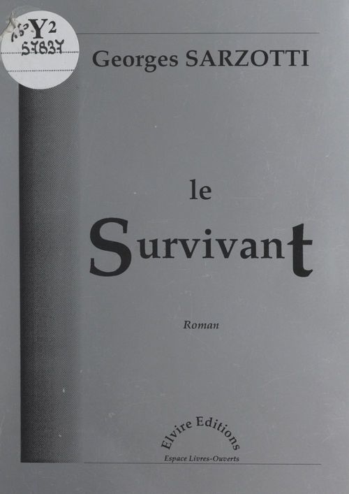 Couverture ebook de Le survivant, de Georges Sarzotti