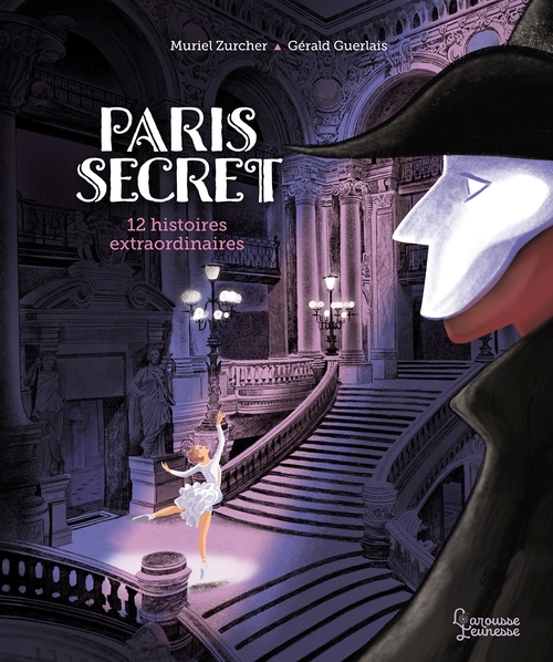 Couverture ebook de Paris secret, de Muriel Zürcher