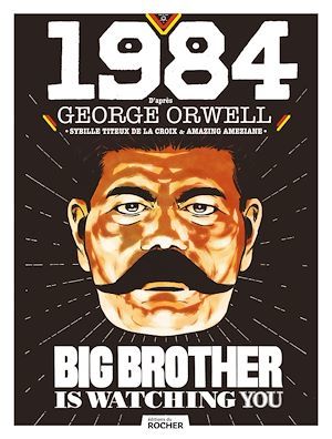 ebook cover of 1984, by Amazing Ameziane