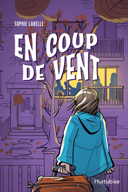 Couverture ebook de En coup de vent, de Sophie Labelle