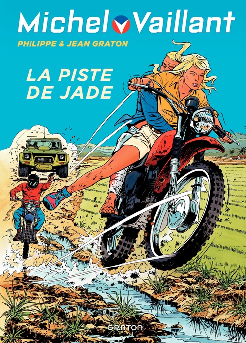 Couverture ebook de Michel Vaillant - Tome 57 - La piste de jade, de Jean Graton