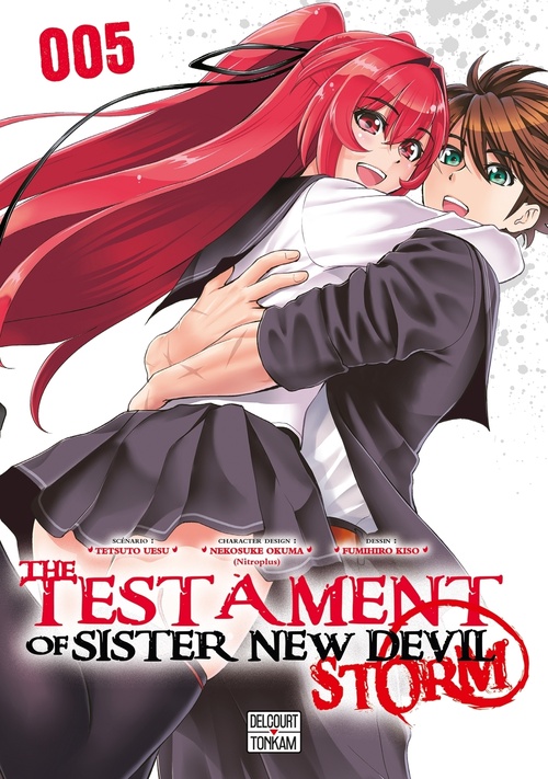 Couverture ebook de The Testament of sister new devil storm T05, de Tetsuto Uesu