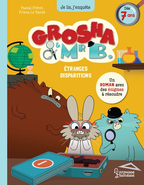 Couverture ebook de Grosha et Mr B - Étranges disparitions, de Pascal Prévôt
