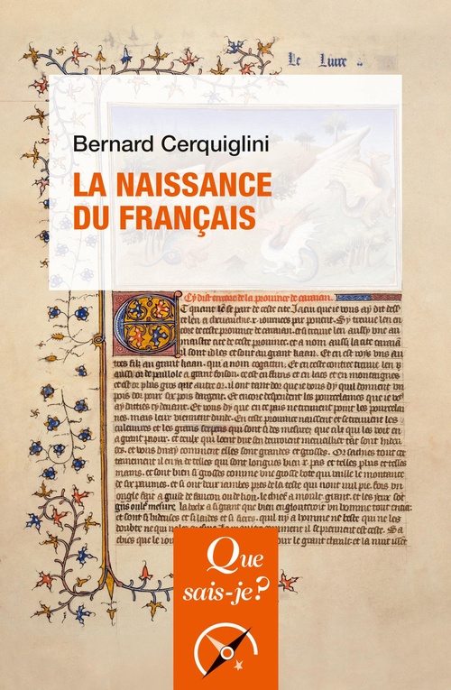 ebook cover of La naissance du français, by Bernard Cerquiglini