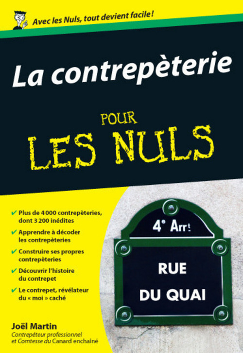 ebook cover of La contrepèterie Poche Pour les Nuls, by Joël Martin